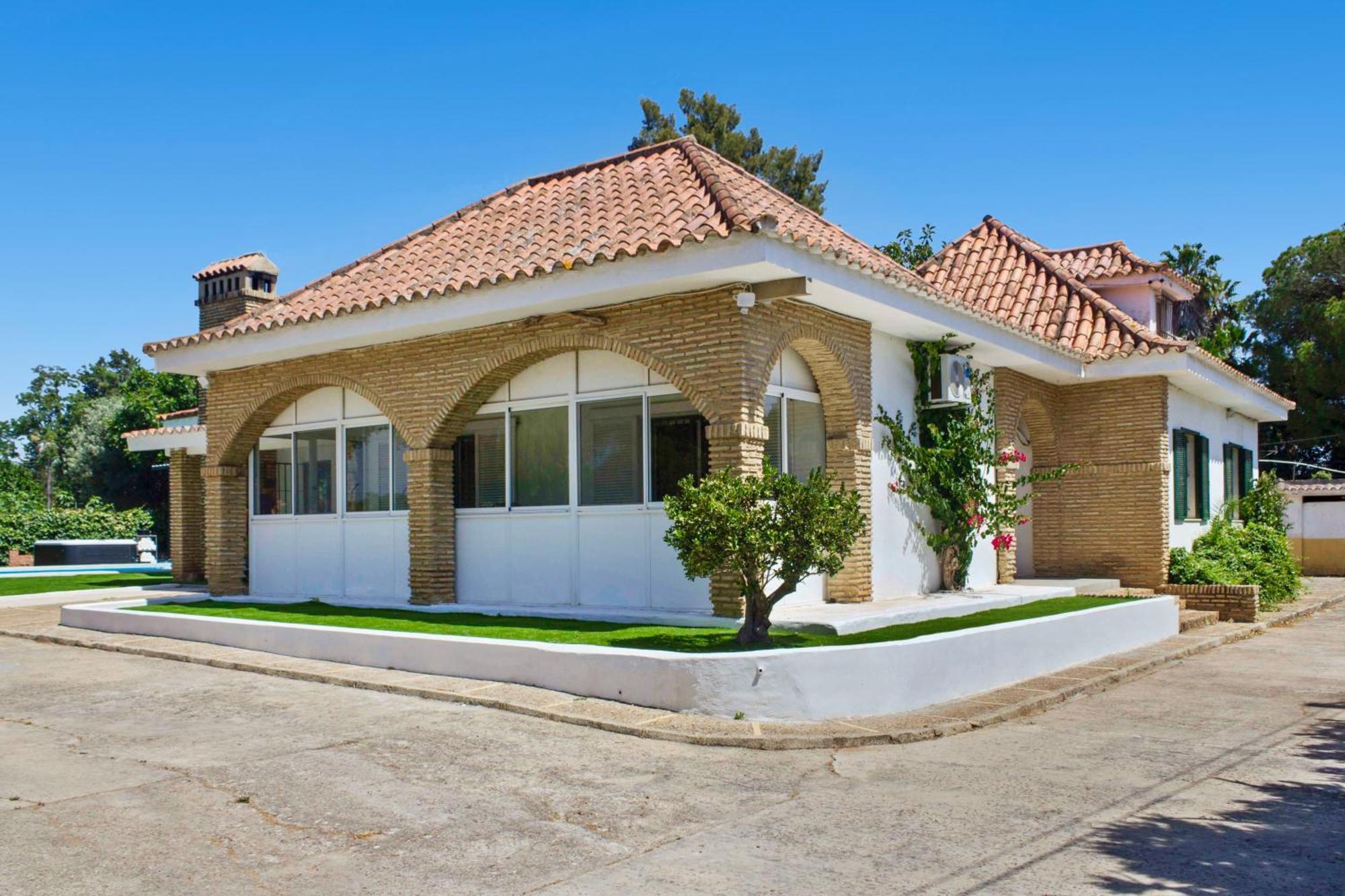 Villa San Patricio I Piscina Privada I Jacuzzi Spa I Bbq I Ps5 I Aire Acon I 3000M2 I 5Min-Centro Jerez de la Frontera Dış mekan fotoğraf