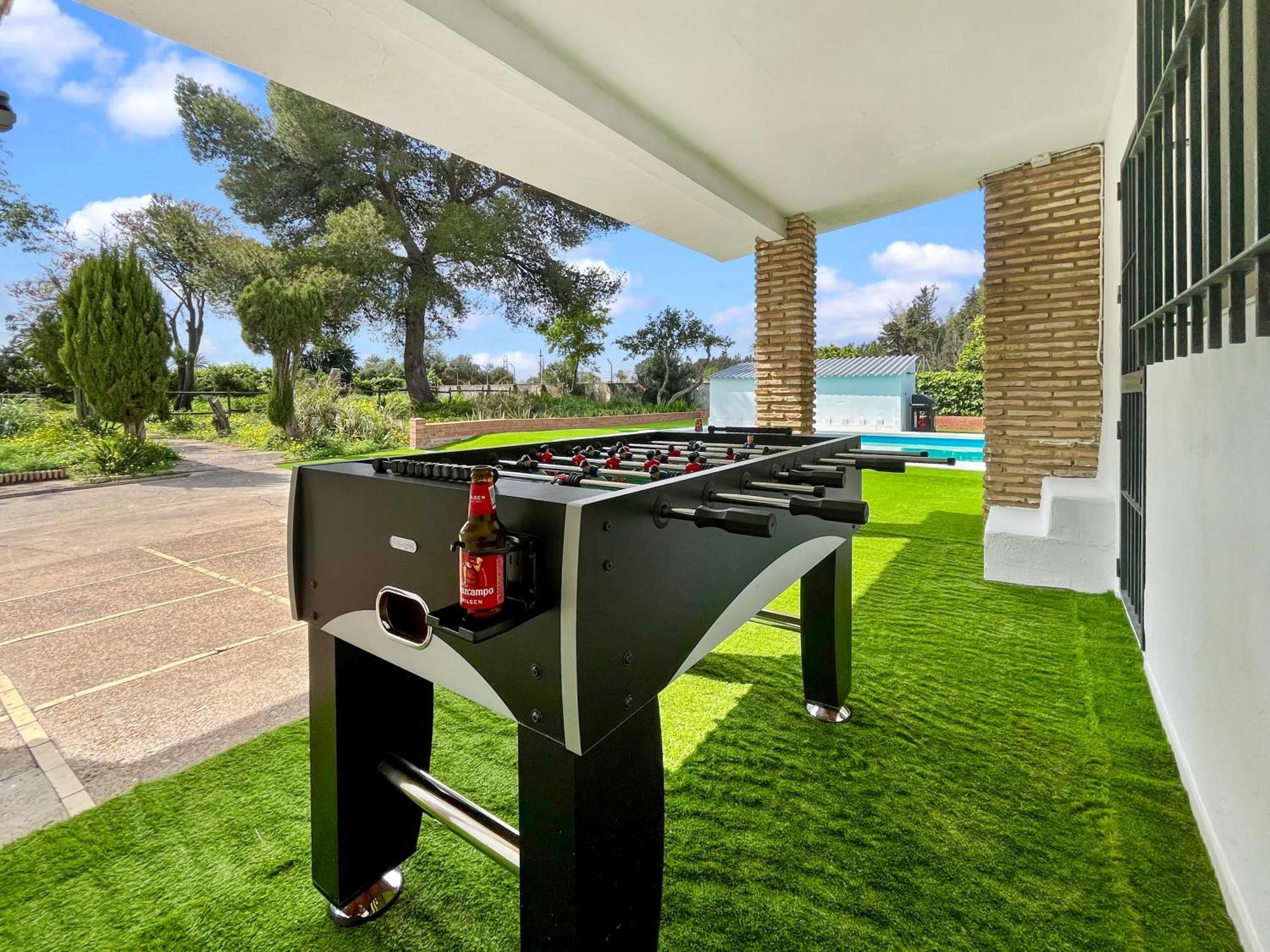 Villa San Patricio I Piscina Privada I Jacuzzi Spa I Bbq I Ps5 I Aire Acon I 3000M2 I 5Min-Centro Jerez de la Frontera Dış mekan fotoğraf